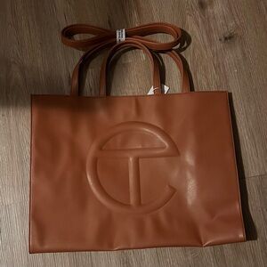 Telfar Tan Tote Bag